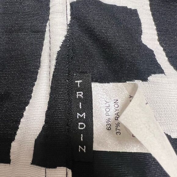 Trimdin black/white reversible patterned jacket  XS - Picture 6 of 7